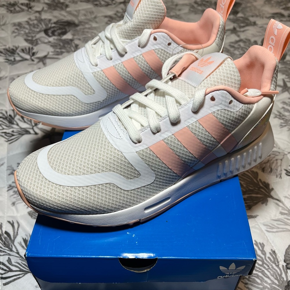 Adidas Multix J White/Munt/Haze size 5